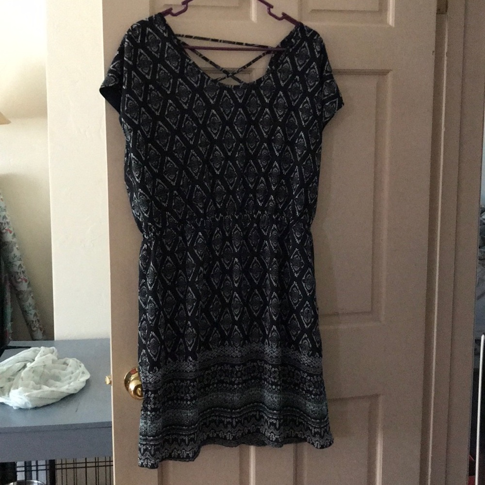 Maurice’s black dress